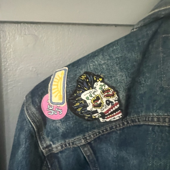 Levi’s Patchwork Denim Jacket - Picture 6 of 11